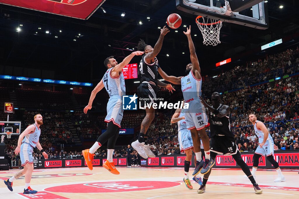 Semifinal - Virtus Olidata Bologna vs EA7 Emporio Armani Milano - ITALIAN SUPERCOPPA - BASKETBALL