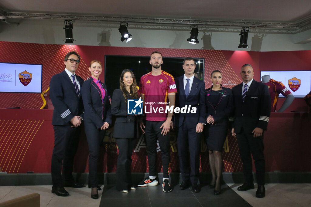 Presentation of the new sponsor of AS Roma - OTHER - SOCCER