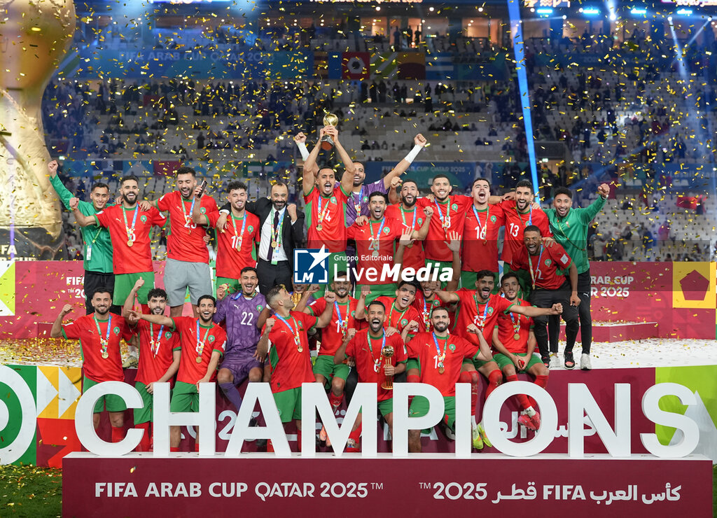  FIFA Arab Cup 2025 - Finals - Morocco vs Jordan - OTHER - SOCCER