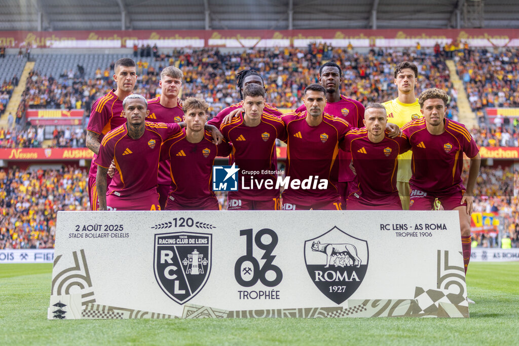 FOOTBALL - FRIENDLY GAME - LENS v ROMA - FRIENDLY MATCH - SOCCER