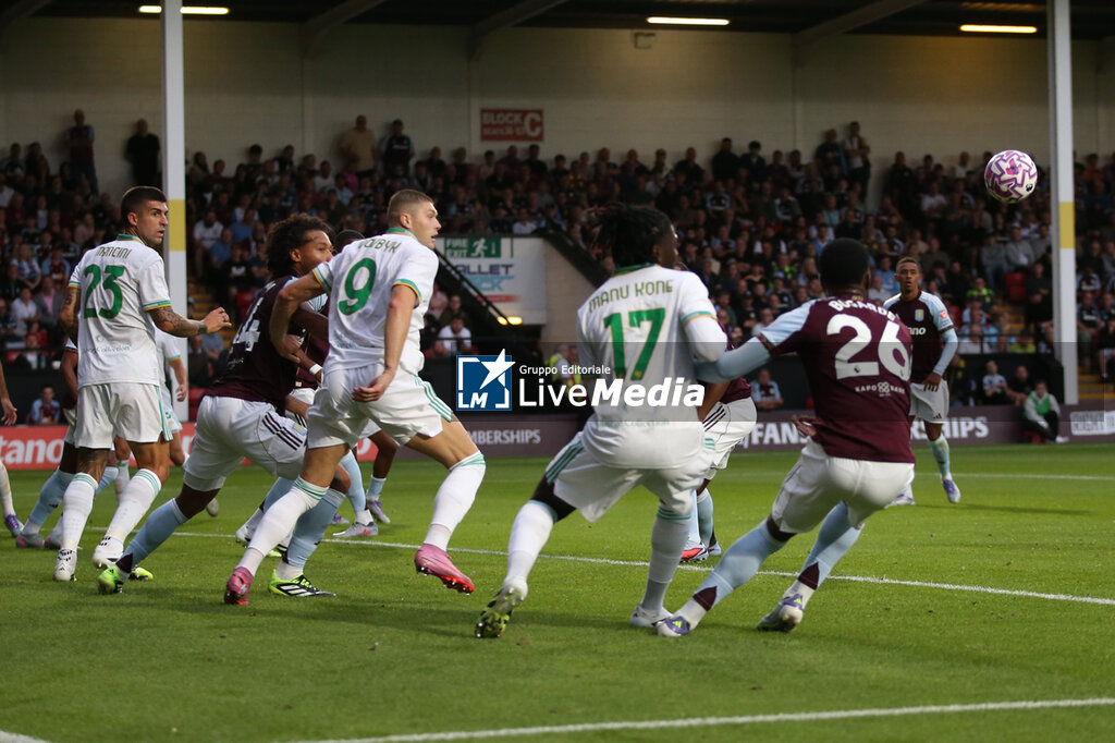 Aston Villa vs Roma - FRIENDLY MATCH - SOCCER