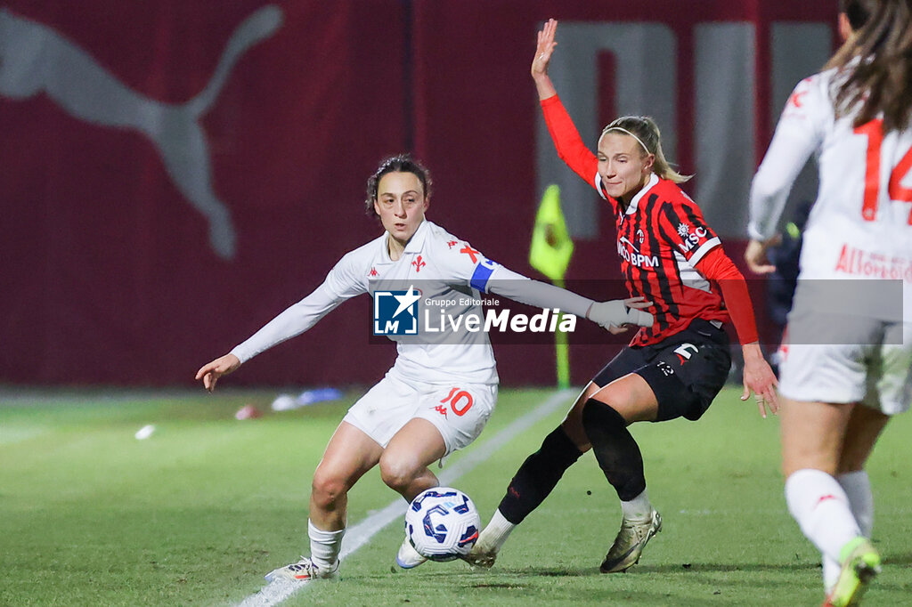 AC Milan vs ACF Fiorentina - WOMEN ITALIAN CUP - SOCCER