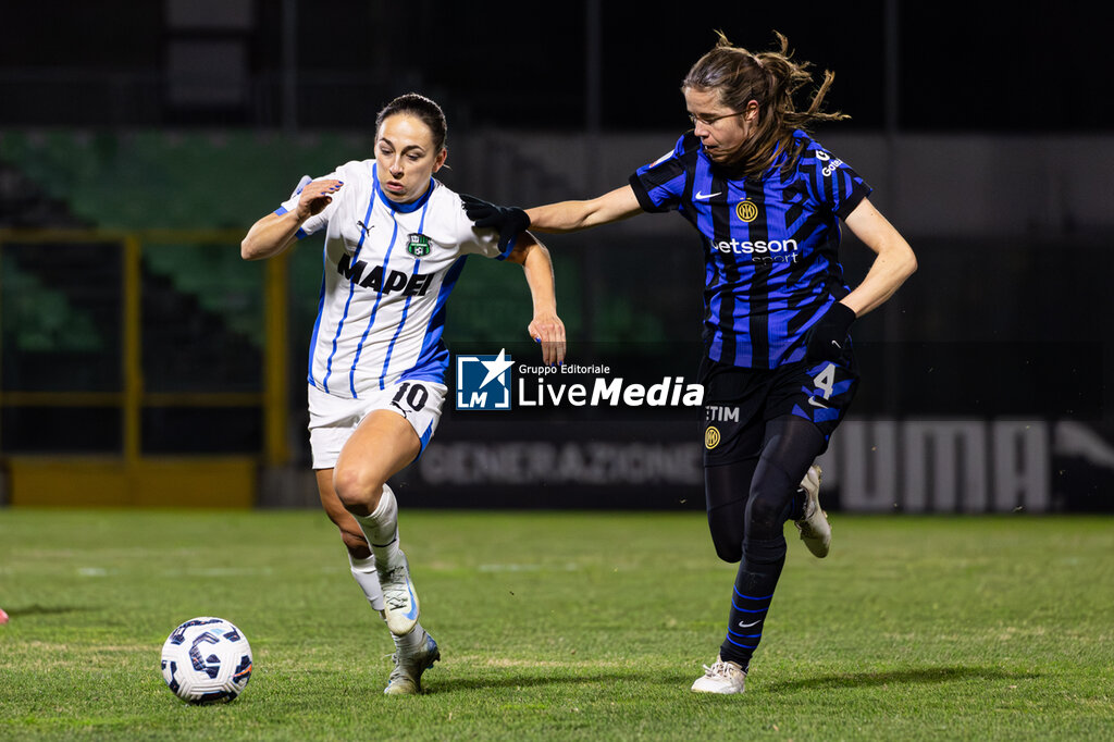 US Sassuolo vs Inter - FC Internazionale - WOMEN ITALIAN CUP - SOCCER