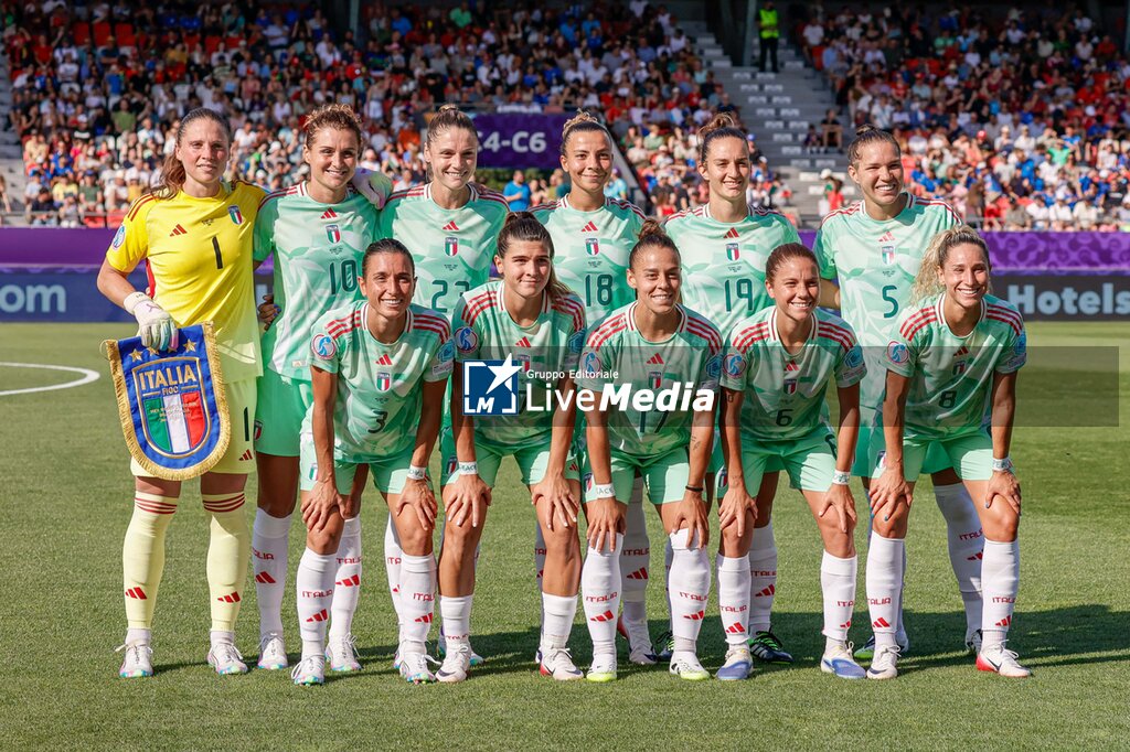UEFA Women's EURO 2025 - Belgium vs Italy - UEFA EUROPEAN - SOCCER