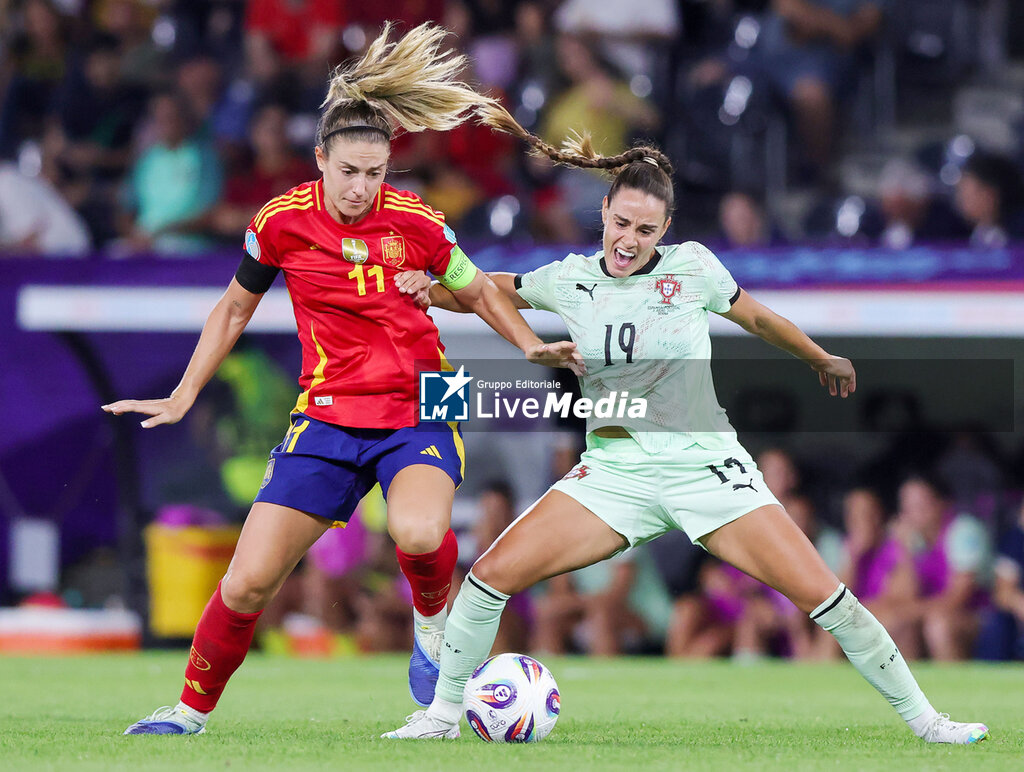 FOOTBALL - WOMEN'S EURO 2025 - SPAIN v PORTUGAL - UEFA EUROPEAN - SOCCER