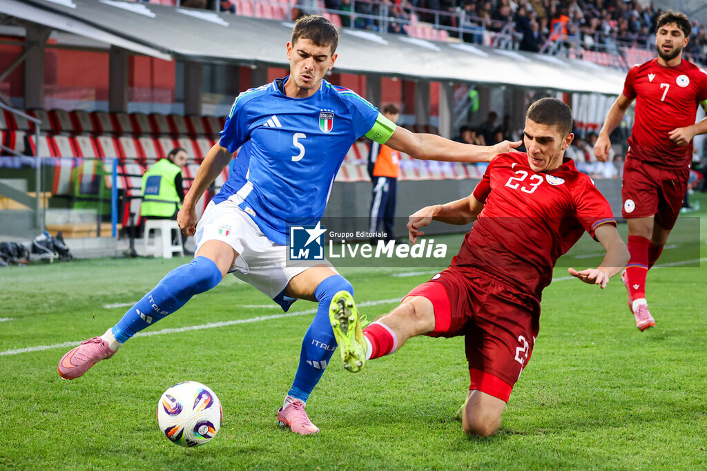 Qualifying - Italy U21 vs Armenia U21 - UEFA EUROPEAN - SOCCER