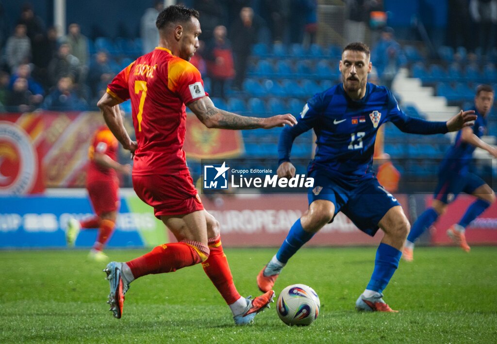 Montenegro vs Croatia - UEFA EUROPEAN - SOCCER