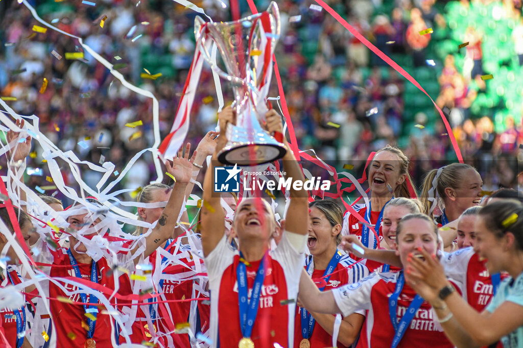 Final - Arsenal Women FC vs FC Barcelona - UEFA CHAMPIONS LEAGUE WOMEN - SOCCER