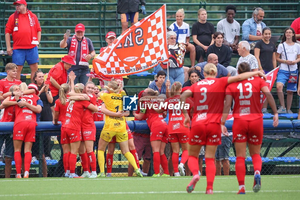 SK Brann vs Inter - FC Internazionale - UEFA CHAMPIONS LEAGUE WOMEN - SOCCER