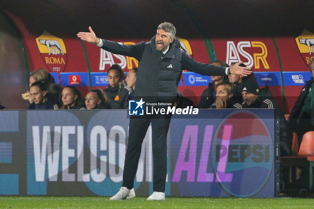 AS Roma vs Valerenga Fotball Damer - UEFA CHAMPIONS LEAGUE WOMEN - SOCCER