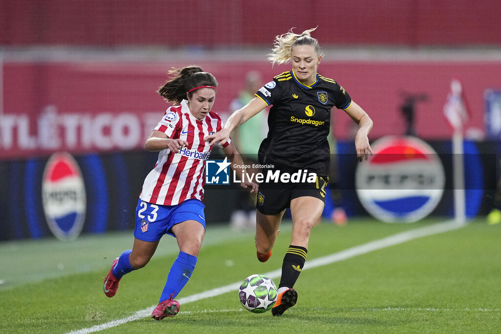 FOOTBALL - WOMEN'S CHAMPIONS LEAGUE - ATLETICO v MANCHESTER UNITED - UEFA CHAMPIONS LEAGUE WOMEN - SOCCER