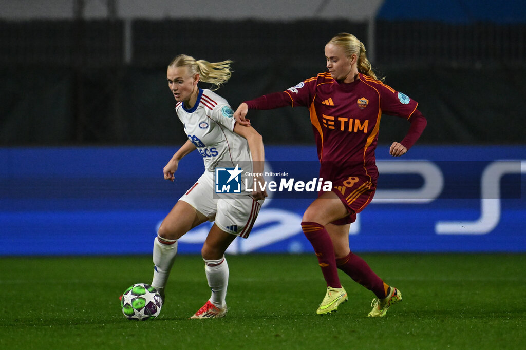 AS Roma vs Valerenga Fotball Damer - UEFA CHAMPIONS LEAGUE WOMEN - SOCCER