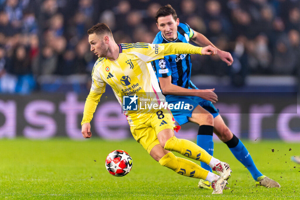 FOOTBALL - CHAMPIONS LEAGUE - Club Brugge vs Juventus - UEFA CHAMPIONS LEAGUE - SOCCER