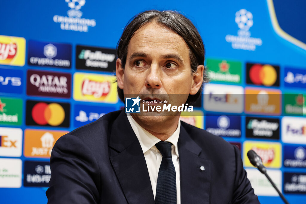 Champions League - FC Inter - Press Conference - UEFA CHAMPIONS LEAGUE - SOCCER