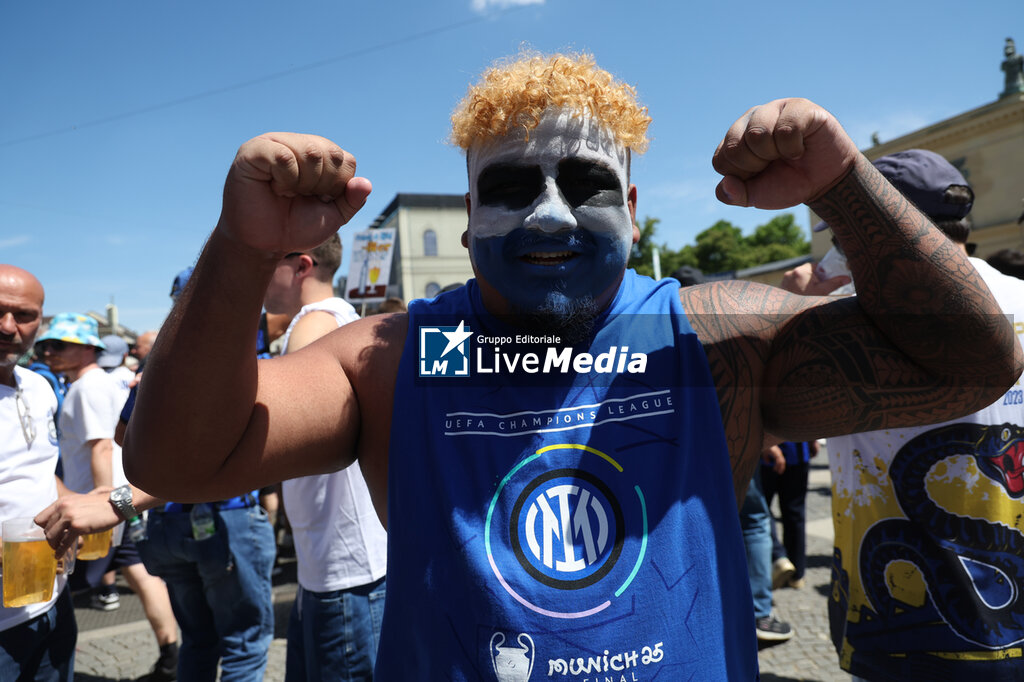 Fans at the Champions League final - UEFA CHAMPIONS LEAGUE - SOCCER