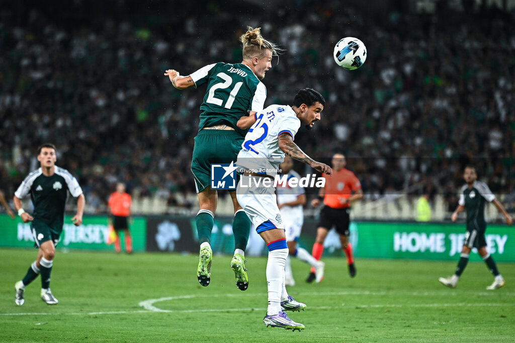 Panathinaikos vs Rangers - UEFA CHAMPIONS LEAGUE - CALCIO