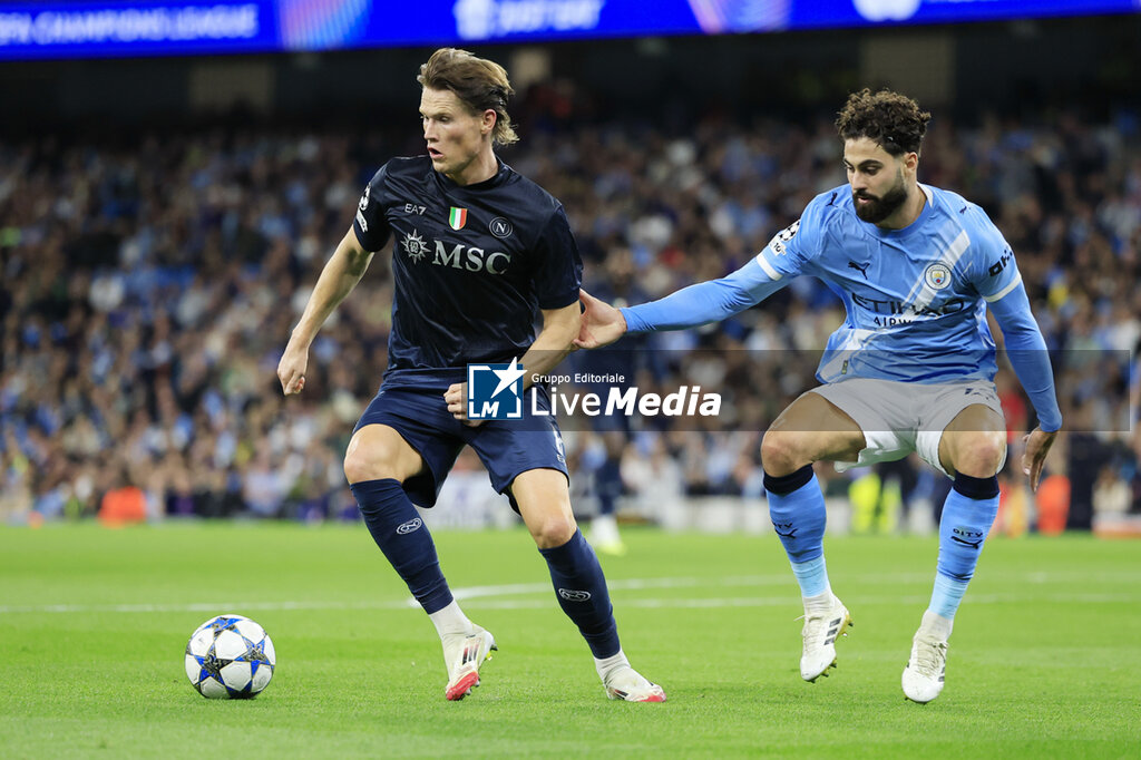 FOOTBALL - CHAMPIONS LEAGUE - MANCHESTER CITY v NAPOLI - UEFA CHAMPIONS LEAGUE - SOCCER