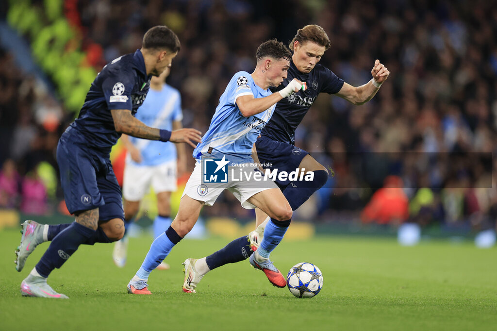FOOTBALL - CHAMPIONS LEAGUE - MANCHESTER CITY v NAPOLI - UEFA CHAMPIONS LEAGUE - SOCCER