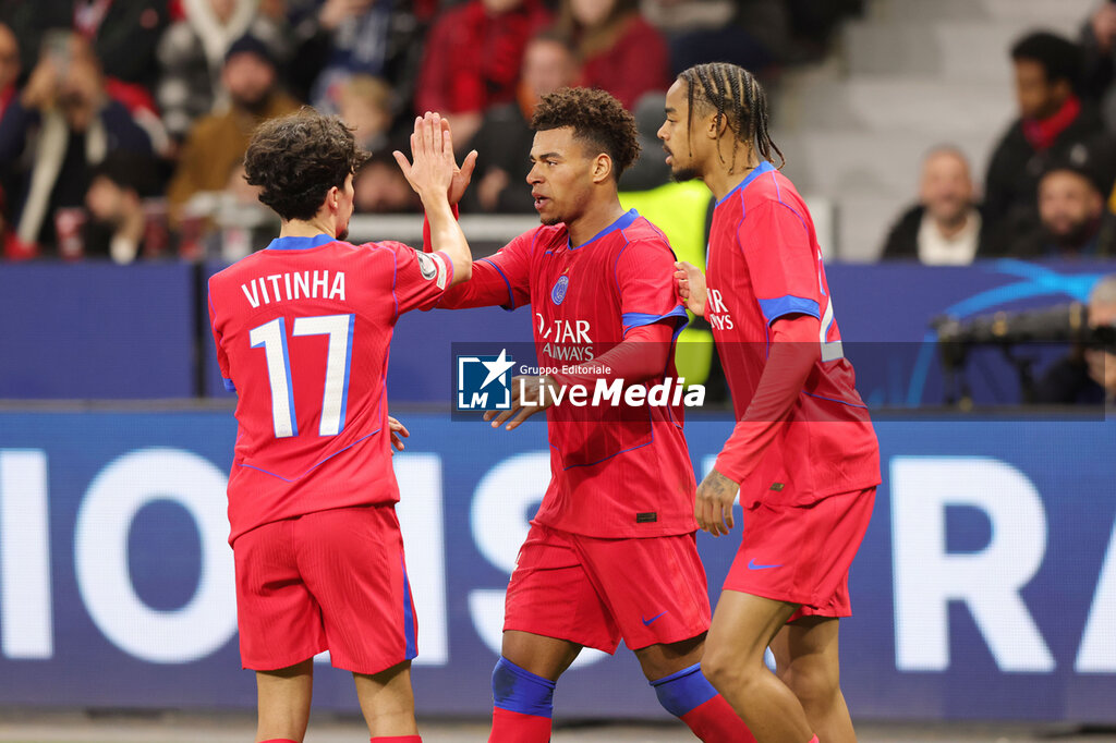 BAYER LEVERKUSEN vs PSG - UEFA CHAMPIONS LEAGUE - SOCCER