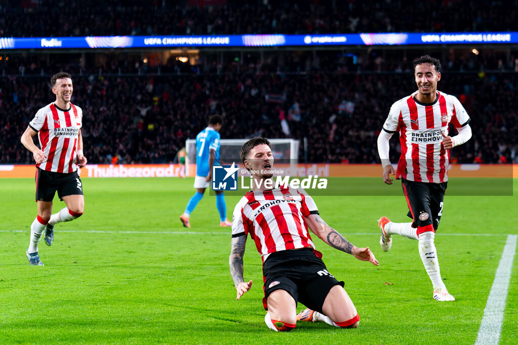 FOOTBALL - CHAMPIONS LEAGUE - PSV v NAPOLI - UEFA CHAMPIONS LEAGUE - SOCCER