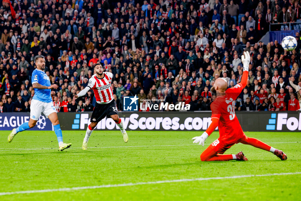 PSV EINDHOVEN vs NAPOLI - UEFA CHAMPIONS LEAGUE - SOCCER