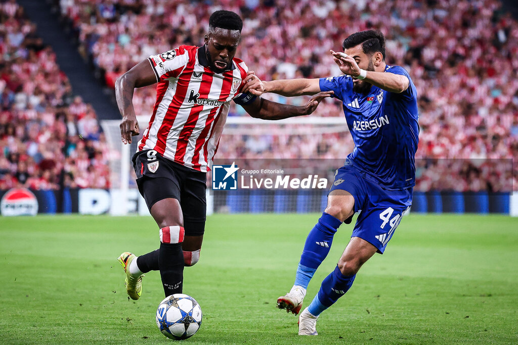 ATHLETIC CLUB vs QARABAG - UEFA CHAMPIONS LEAGUE - SOCCER