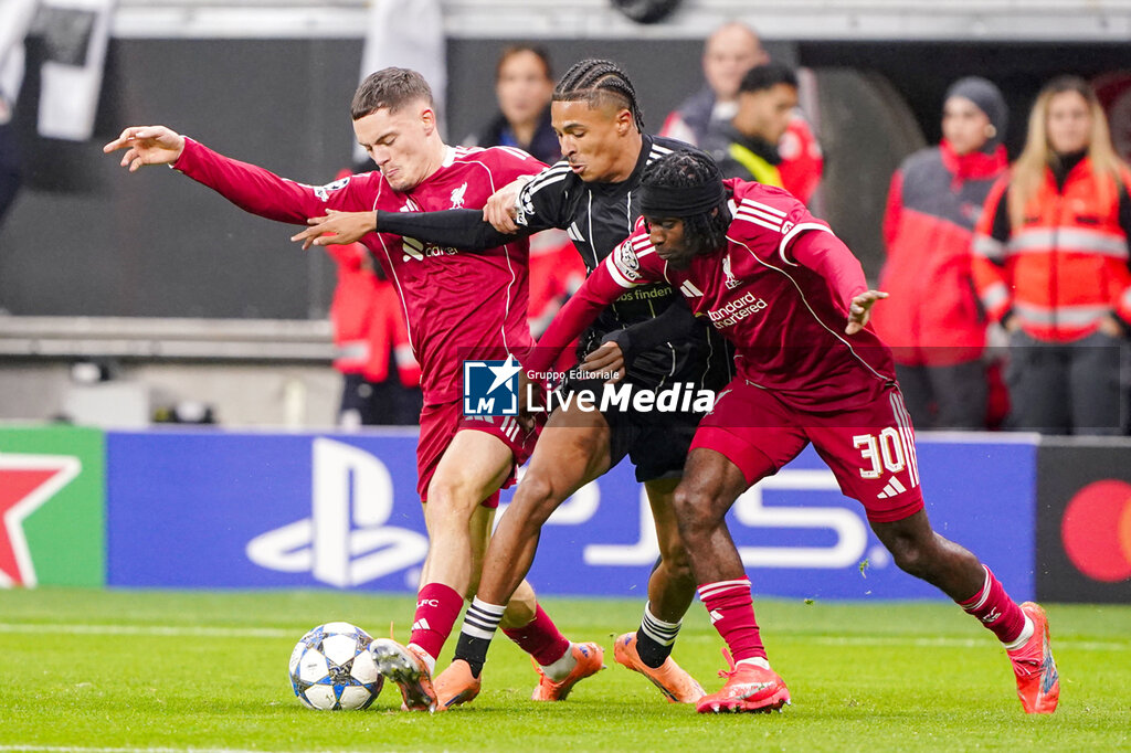 FOOTBALL - CHAMPIONS LEAGUE - FRANKFURT v LIVERPOOL - UEFA CHAMPIONS LEAGUE - SOCCER