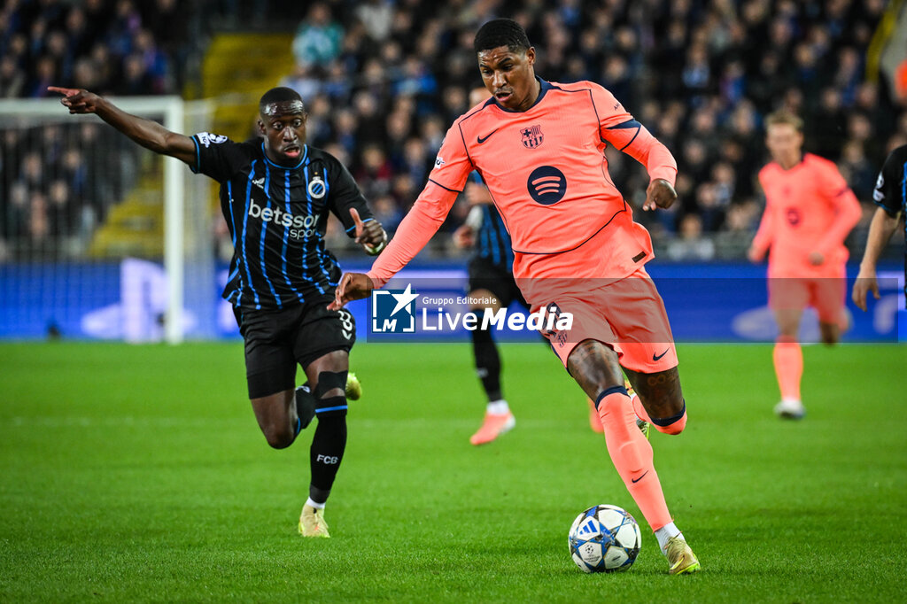 FOOTBALL - CHAMPIONS LEAGUE - CLUB BRUGGE v BARCELONA - UEFA CHAMPIONS LEAGUE - SOCCER