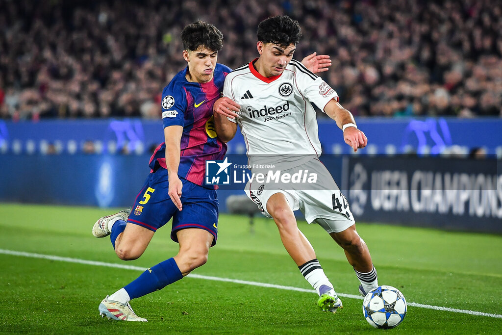 FOOTBALL - CHAMPIONS LEAGUE - BARCELONA v FRANKFURT - UEFA CHAMPIONS LEAGUE - SOCCER