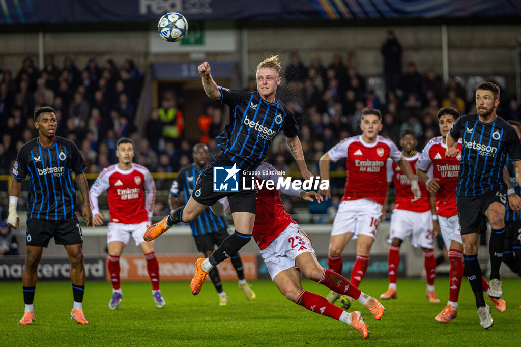 FOOTBALL - CHAMPIONS LEAGUE - CLUB BRUGGE v ARSENAL - UEFA CHAMPIONS LEAGUE - SOCCER