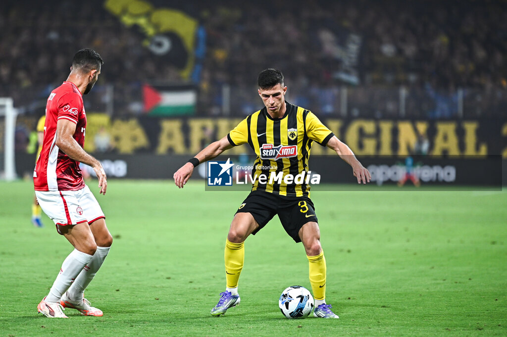 AEK Athens vs Hapoel Beer-Sheva - UEFA CONFERENCE LEAGUE - CALCIO
