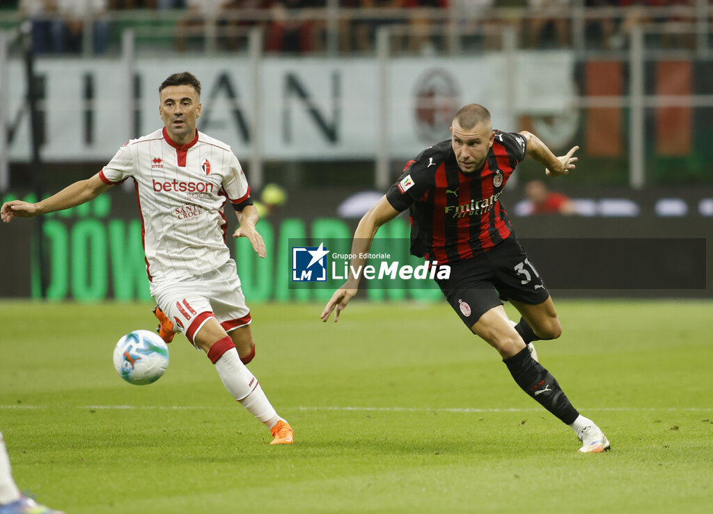 AC Milan vs SSC Bari - ITALIAN CUP - SOCCER