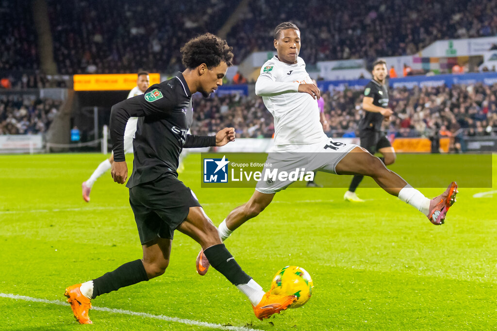 FOOTBALL - ENGLISH LEAGUE CUP - SWANSEA v MANCHESTER CITY - ENGLISH LEAGUE CUP - SOCCER