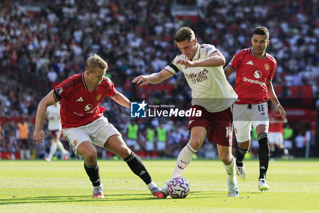 FOOTBALL - ENGLISH CHAMP - MANCHESTER UNITED v ARSENAL - ENGLISH PREMIER LEAGUE - SOCCER
