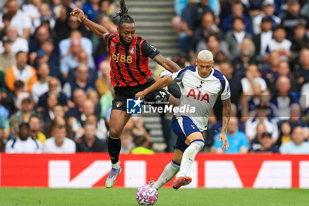 FOOTBALL - ENGLISH CHAMP - TOTTENHAM v BOURNEMOUTH - ENGLISH PREMIER LEAGUE - SOCCER