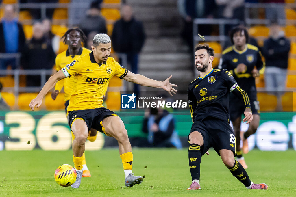 FOOTBALL - ENGLISH CHAMP - WOLVERHAMPTON v MANCHESTER UNITED - ENGLISH PREMIER LEAGUE - SOCCER