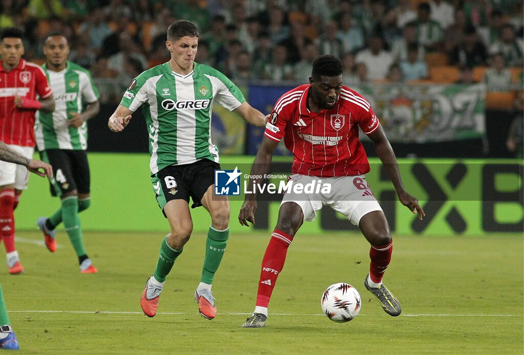 Real Betis vs Nottingham Forest - UEFA EUROPA LEAGUE - SOCCER