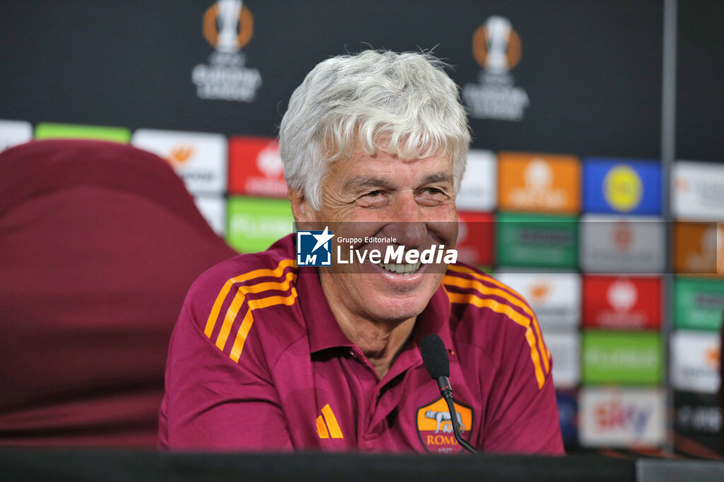 AS Roma - Training and Press Conference - UEFA EUROPA LEAGUE - SOCCER