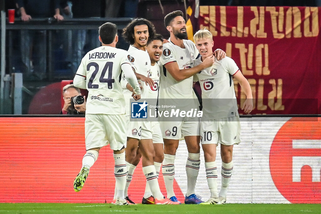 FOOTBALL - EUROPA LEAGUE - ROMA v LILLE - UEFA EUROPA LEAGUE - SOCCER