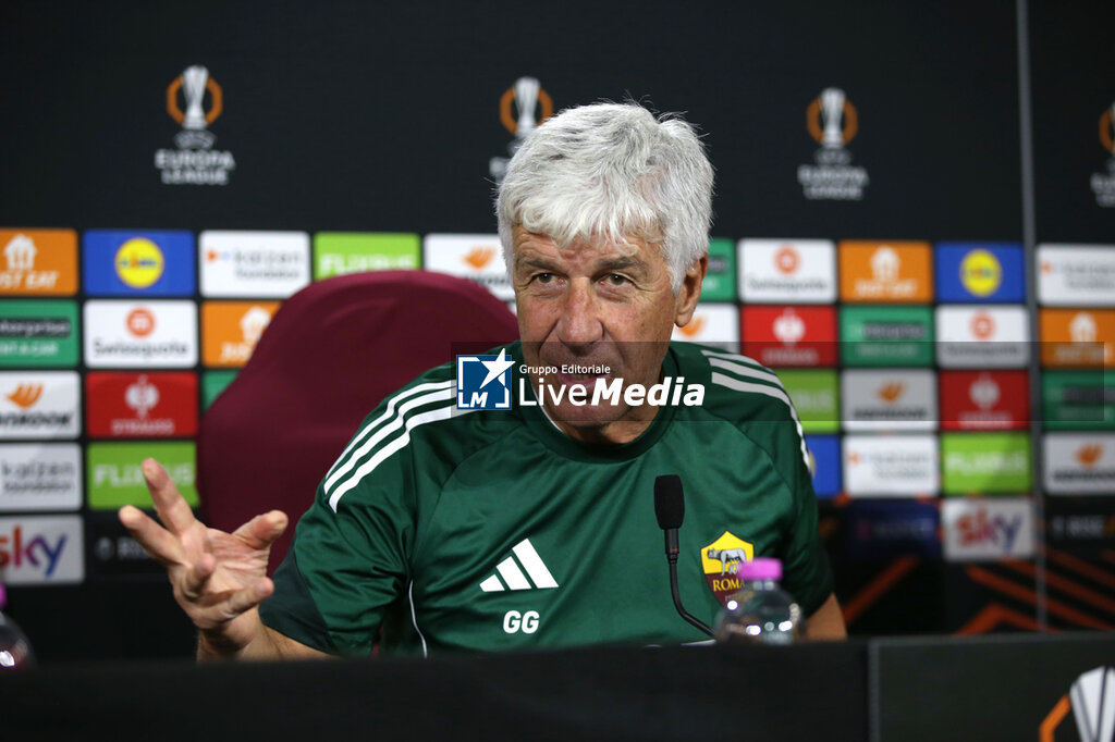 AS Roma - Press Conference and Training - UEFA EUROPA LEAGUE - SOCCER