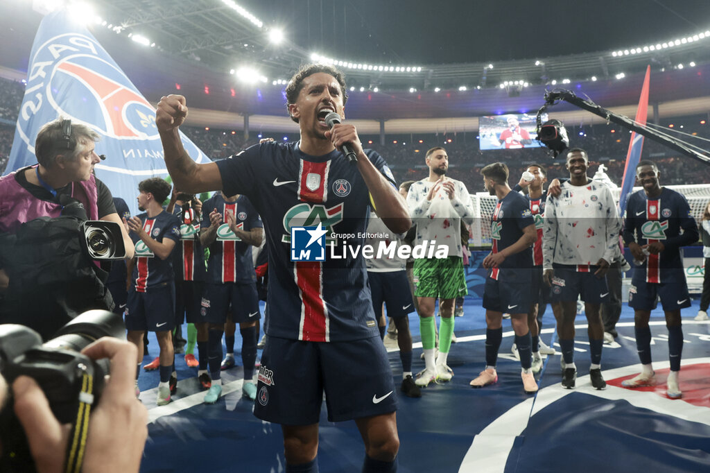 FOOTBALL - FRENCH CUP - FINAL - PARIS SG v REIMS - FRENCH CUP - SOCCER