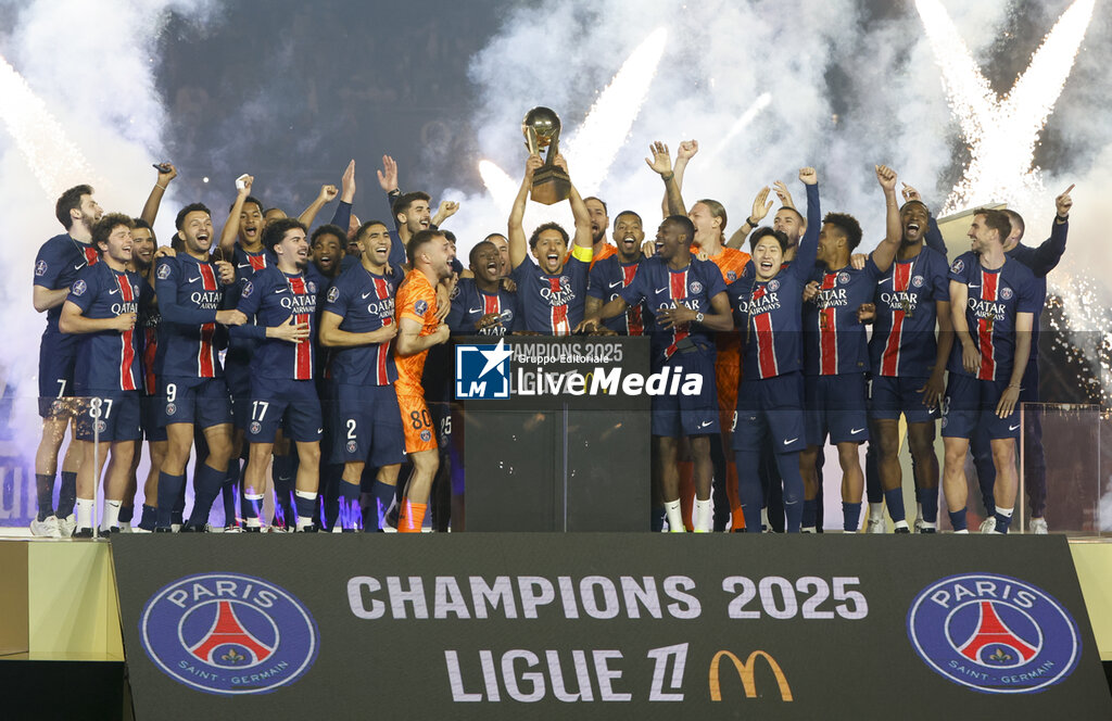 Ligue 1 - PSG vs AUXERRE - FRENCH LIGUE 1 - SOCCER