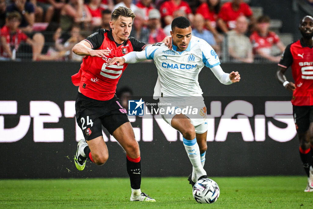 FOOTBALL - FRENCH CHAMP - RENNES v OLYMPIQUE MARSEILLE - FRENCH LIGUE 1 - SOCCER