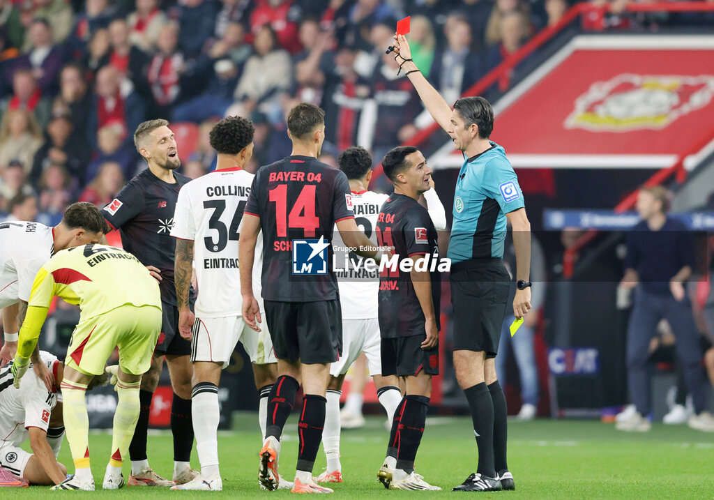 FOOTBALL - GERMAN CHAMP - LEVERKUSEN v FRANKFURT - GERMAN BUNDESLIGA - SOCCER
