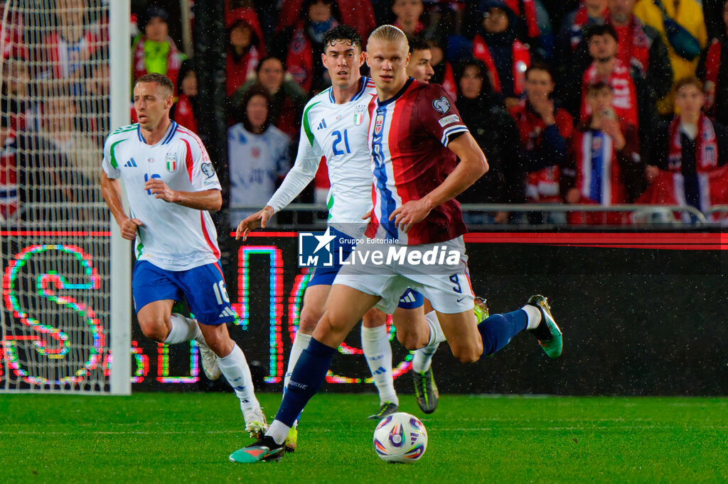 Qualifiers - Norway vs Italy - FIFA WORLD CUP - SOCCER