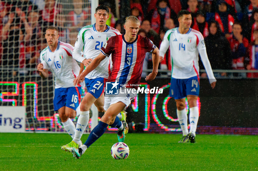 Qualifiers - Norway vs Italy - FIFA WORLD CUP - SOCCER