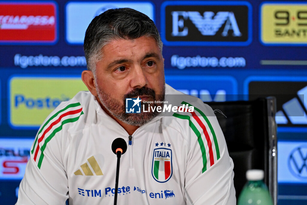 Press conference of Italy's coach Gennaro Gattuso - FIFA WORLD CUP - SOCCER