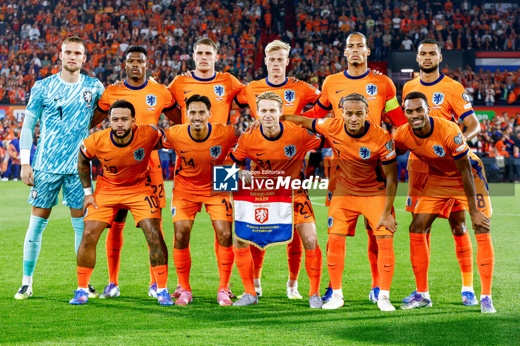FOOTBALL - WORLD CUP 2026 - QUALIFIERS - NETHERLANDS v POLAND - FIFA WORLD CUP - SOCCER