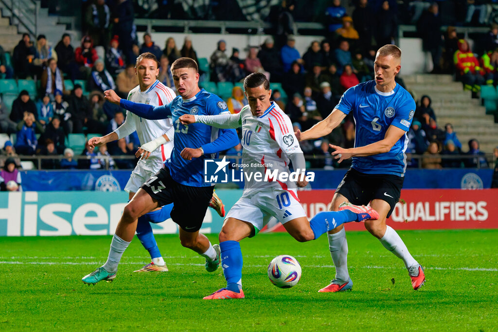Qualifiers - Estonia vs Italy - FIFA WORLD CUP - SOCCER