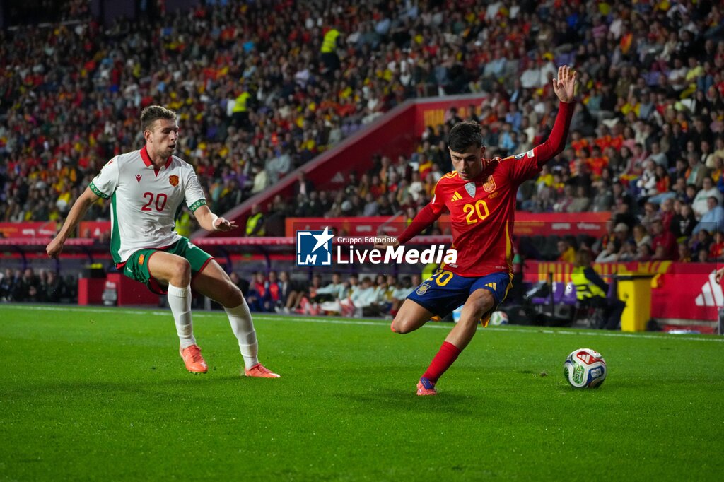 World Cup 2026 qualification soccer match Spain vs Bulgaria - FIFA WORLD CUP - SOCCER